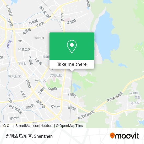 光明农场东区 map