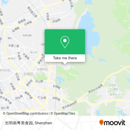 光明南粤美食园 map