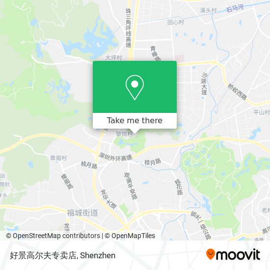 好景高尔夫专卖店 map