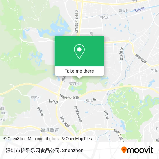 深圳市糖果乐园食品公司 map