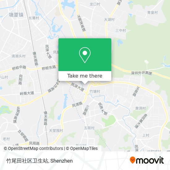 竹尾田社区卫生站 map