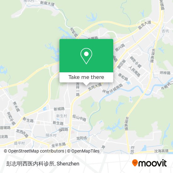 彭志明西医内科诊所 map