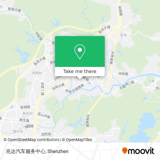 兆达汽车服务中心 map
