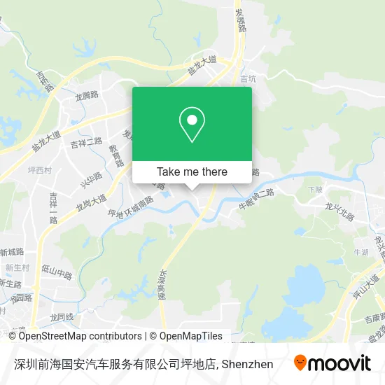 深圳前海国安汽车服务有限公司坪地店 map