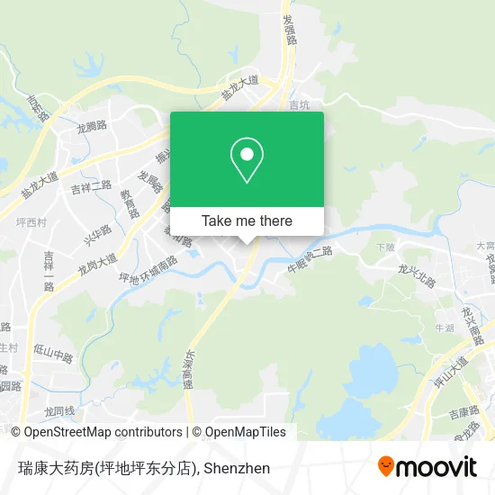 瑞康大药房(坪地坪东分店) map
