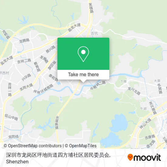 深圳市龙岗区坪地街道四方埔社区居民委员会 map