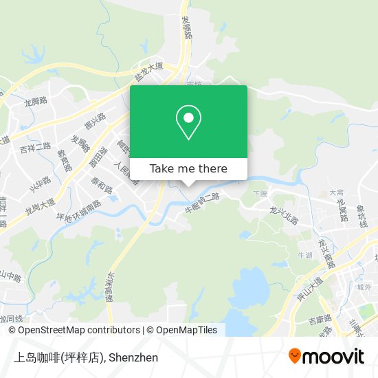 上岛咖啡(坪梓店) map