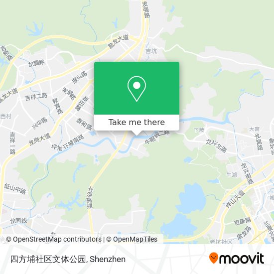 四方埔社区文体公园 map