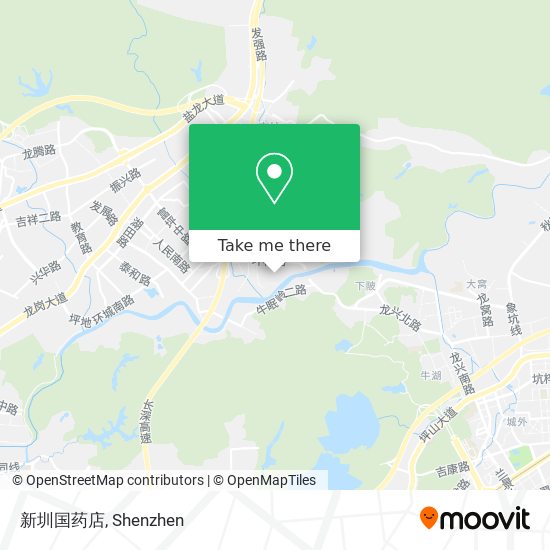 新圳国药店 map