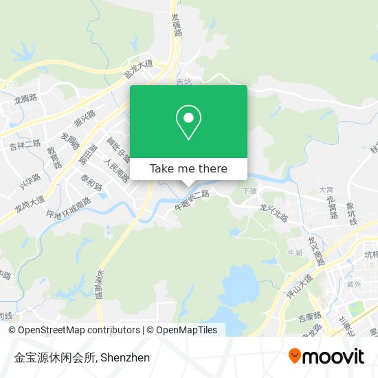 金宝源休闲会所 map