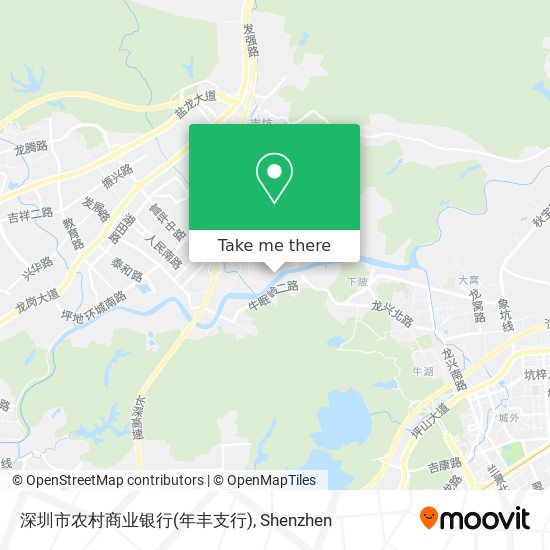 深圳市农村商业银行(年丰支行) map