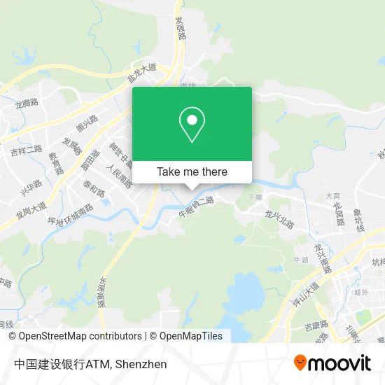 中国建设银行ATM map
