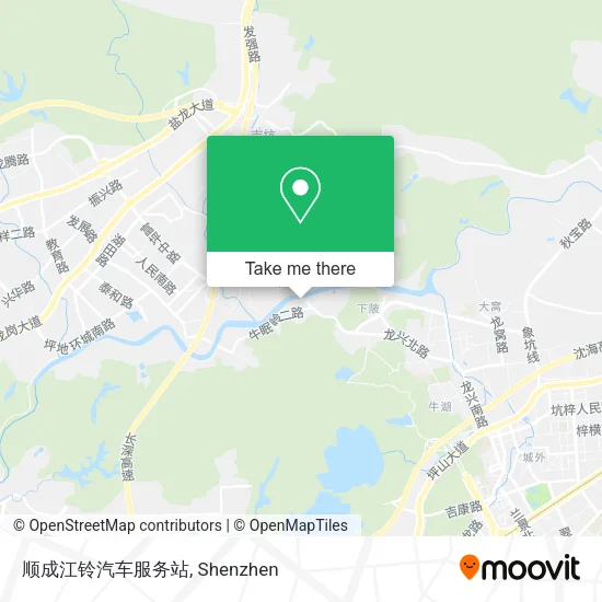 顺成江铃汽车服务站 map