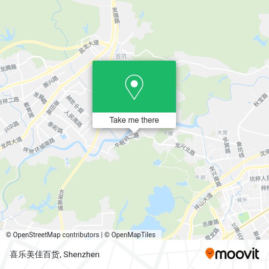 喜乐美佳百货 map
