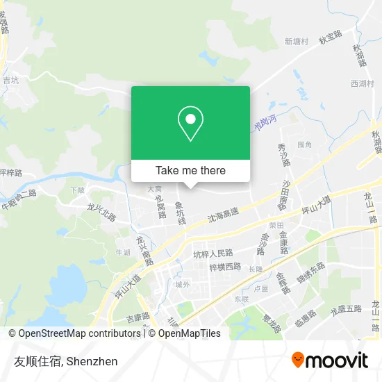 友顺住宿 map
