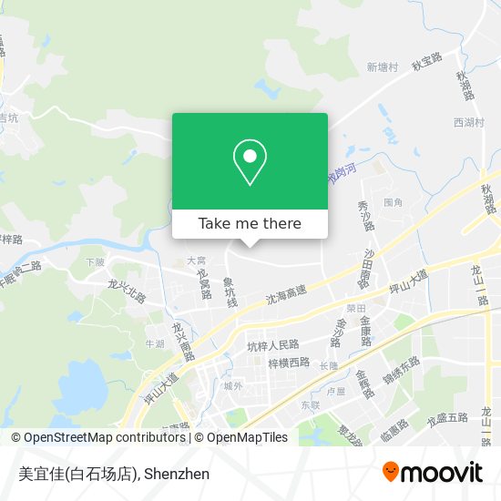 美宜佳(白石场店) map