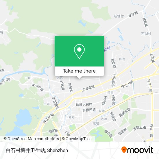 白石村塘井卫生站 map