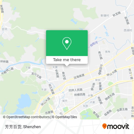 芳芳百货 map