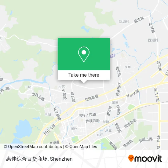 惠佳综合百货商场 map