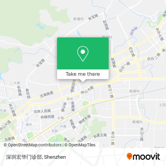 深圳宏华门诊部 map