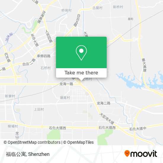 福临公寓 map