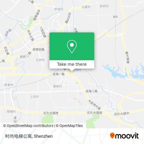 时尚电梯公寓 map
