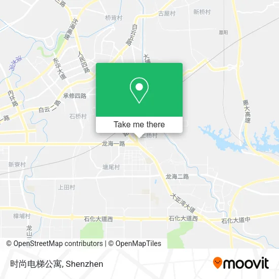 时尚电梯公寓 map