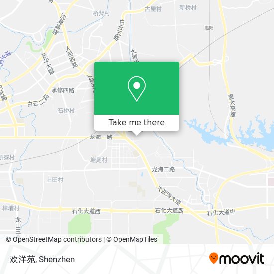 欢洋苑 map