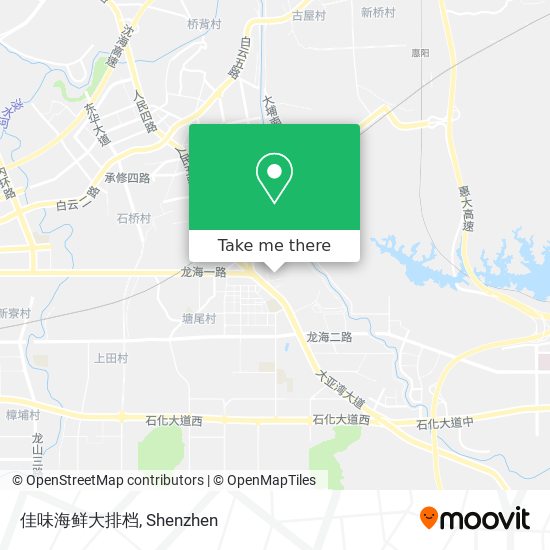 佳味海鲜大排档 map