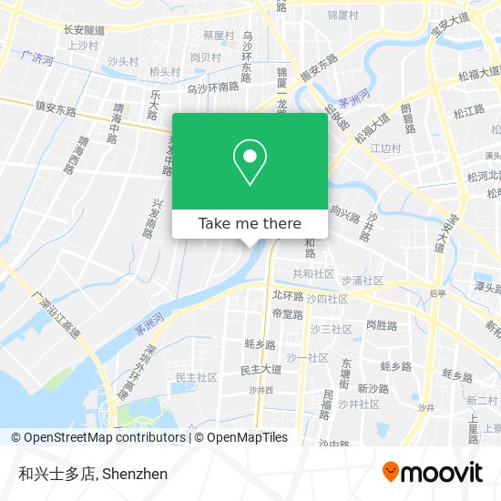 和兴士多店 map
