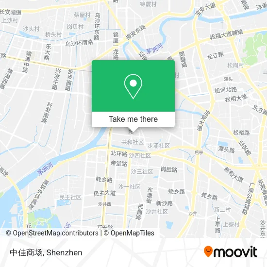 中佳商场 map