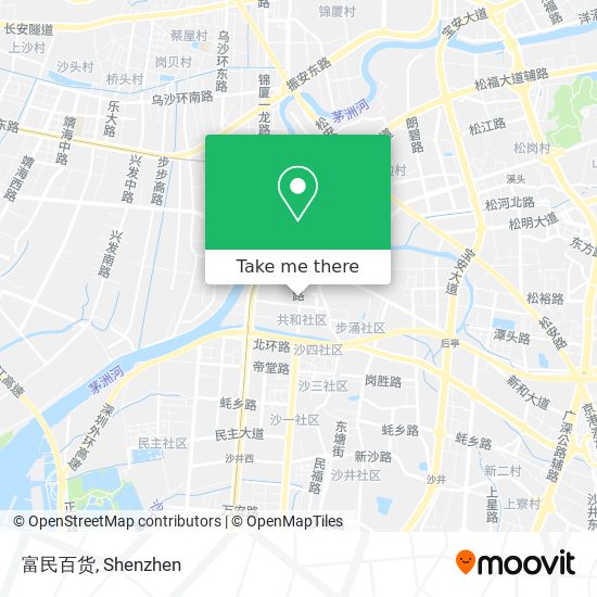 富民百货 map