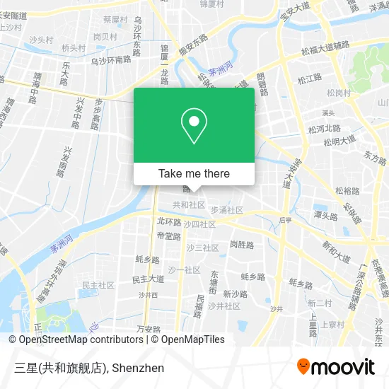 三星(共和旗舰店) map