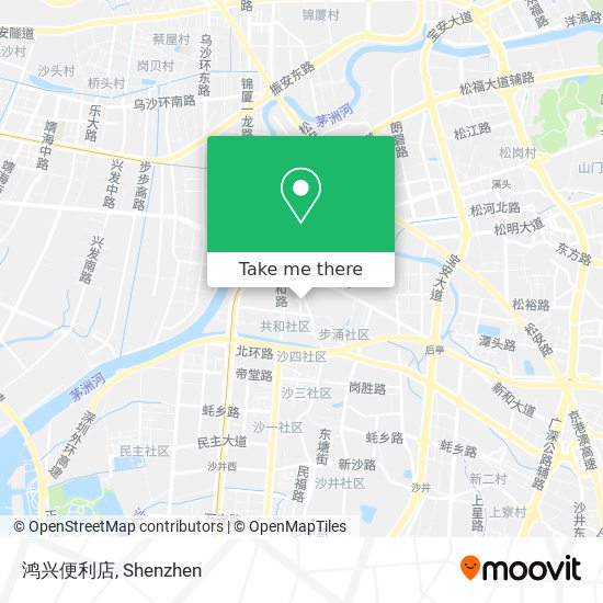 鸿兴便利店 map