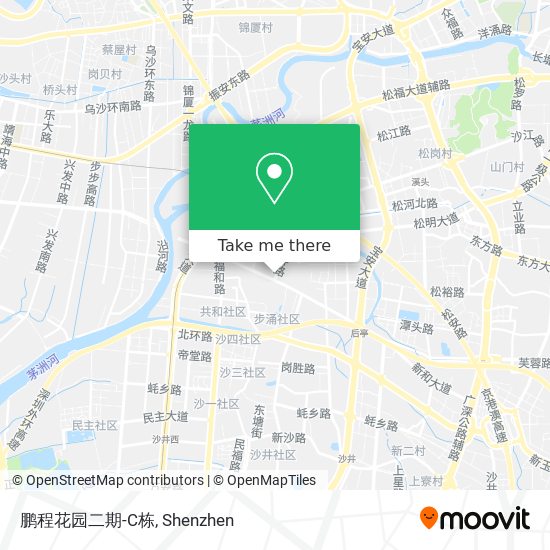 鹏程花园二期-C栋 map