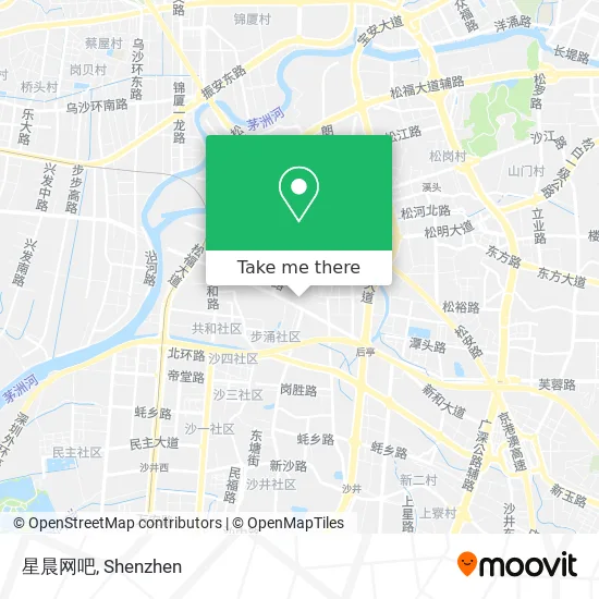 星晨网吧 map