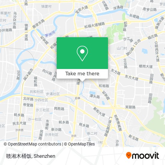 赣湘木桶饭 map