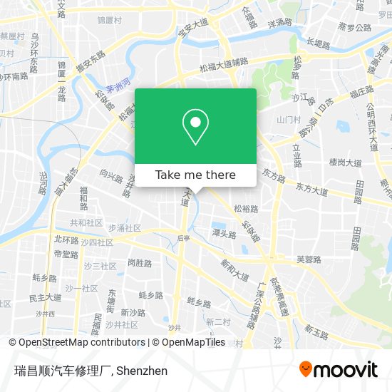 瑞昌顺汽车修理厂 map