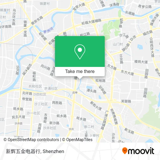 新辉五金电器行 map