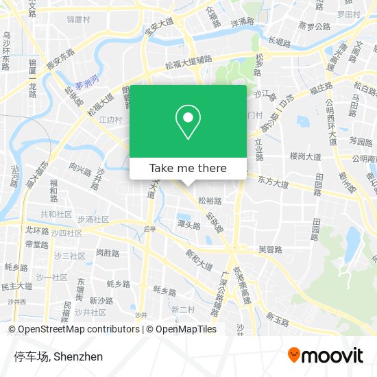停车场 map