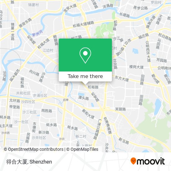 得合大厦 map
