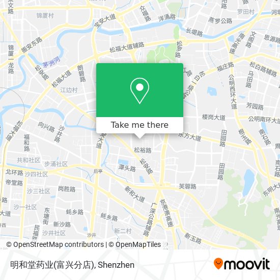 明和堂药业(富兴分店) map