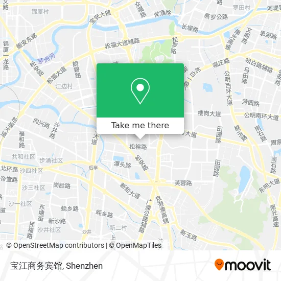 宝江商务宾馆 map
