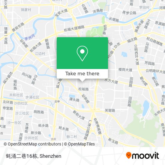 蚝涌二巷16栋 map