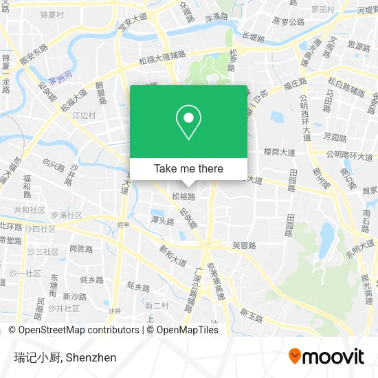 瑞记小厨 map