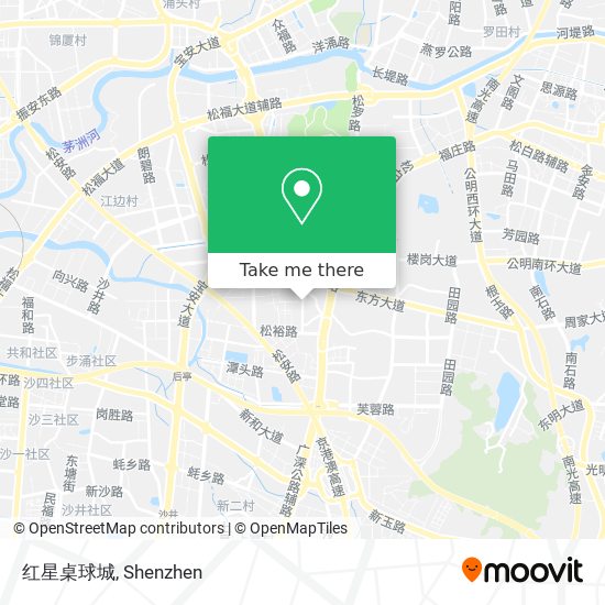 红星桌球城 map
