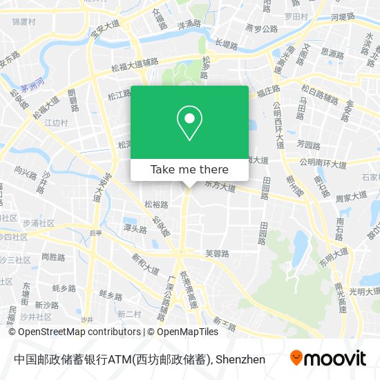 中国邮政储蓄银行ATM(西坊邮政储蓄) map