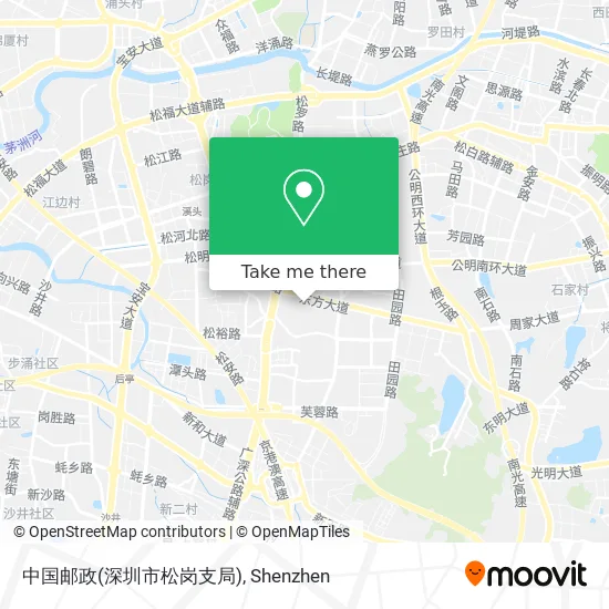 中国邮政(深圳市松岗支局) map