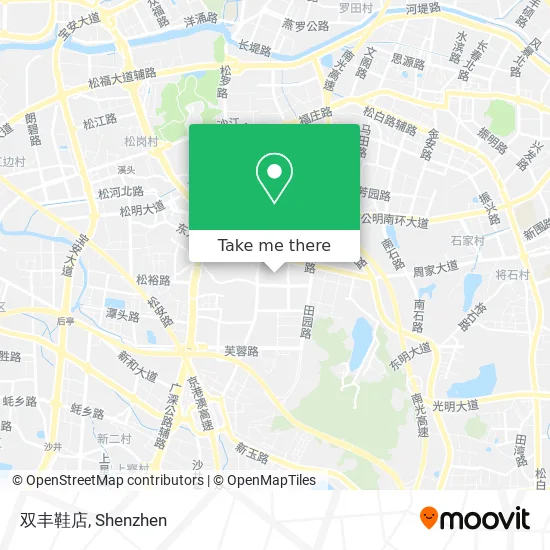 双丰鞋店 map