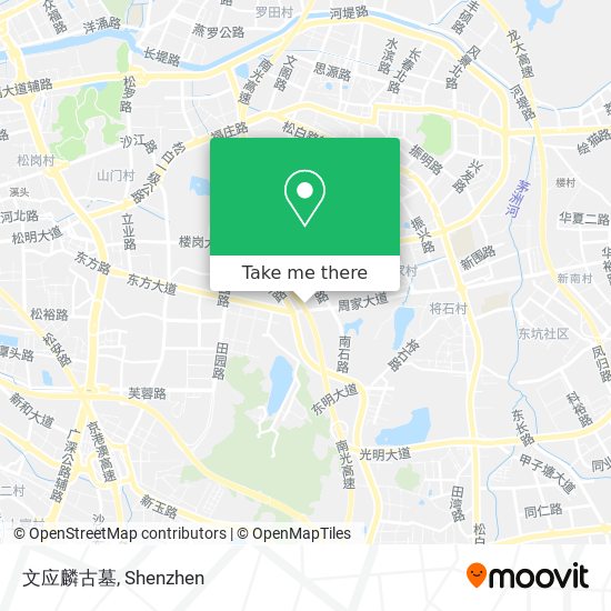 文应麟古墓 map